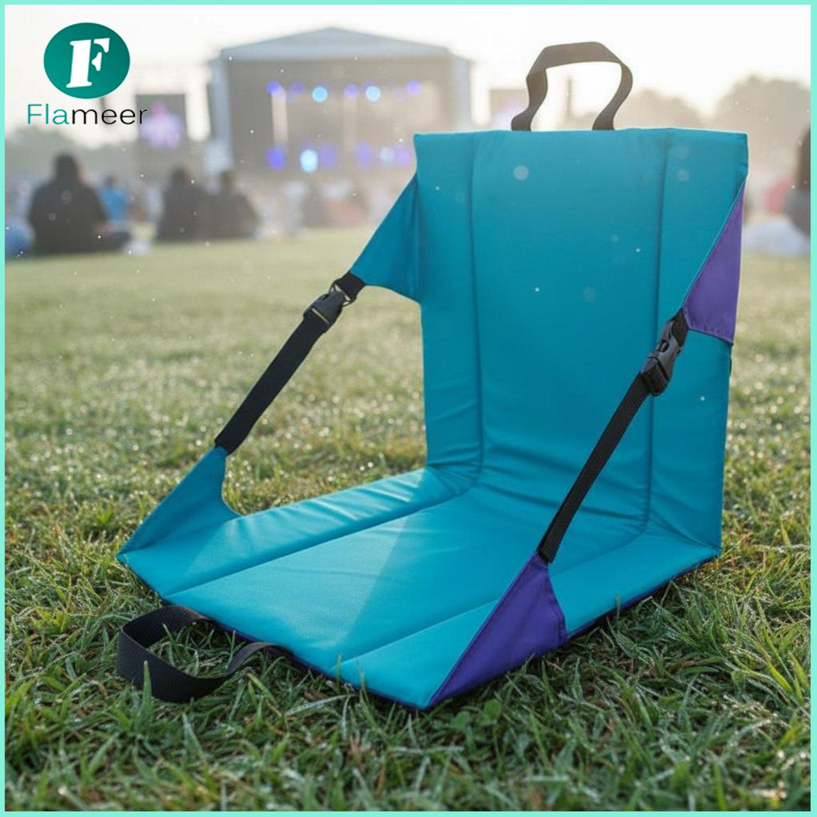Flameer Foldable Ground Chair Water-Resistant-Resistant Portable Backrest Cushion Lightweight Stadium Cushion for Campers, Hikers, Camping, Concert, Picnic ราคา 10,540 บาท*ส่งฟรี