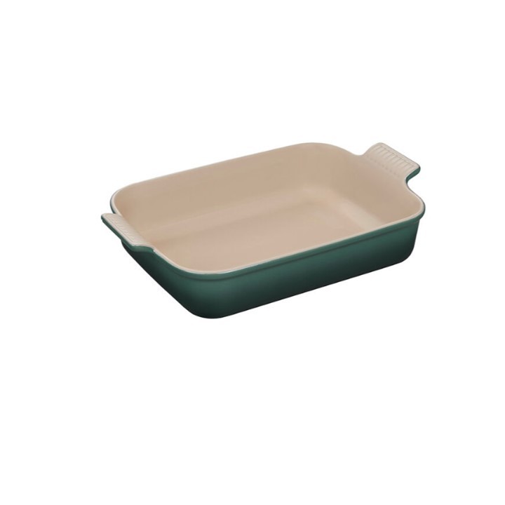 ถาดสำหรับทำขนม ขนาด 32cm สีเขียว เกรดB Heritage 32cm Rectangular Baking Dish (B) Agave ราคา 1,900 บาท*ส่งฟรี