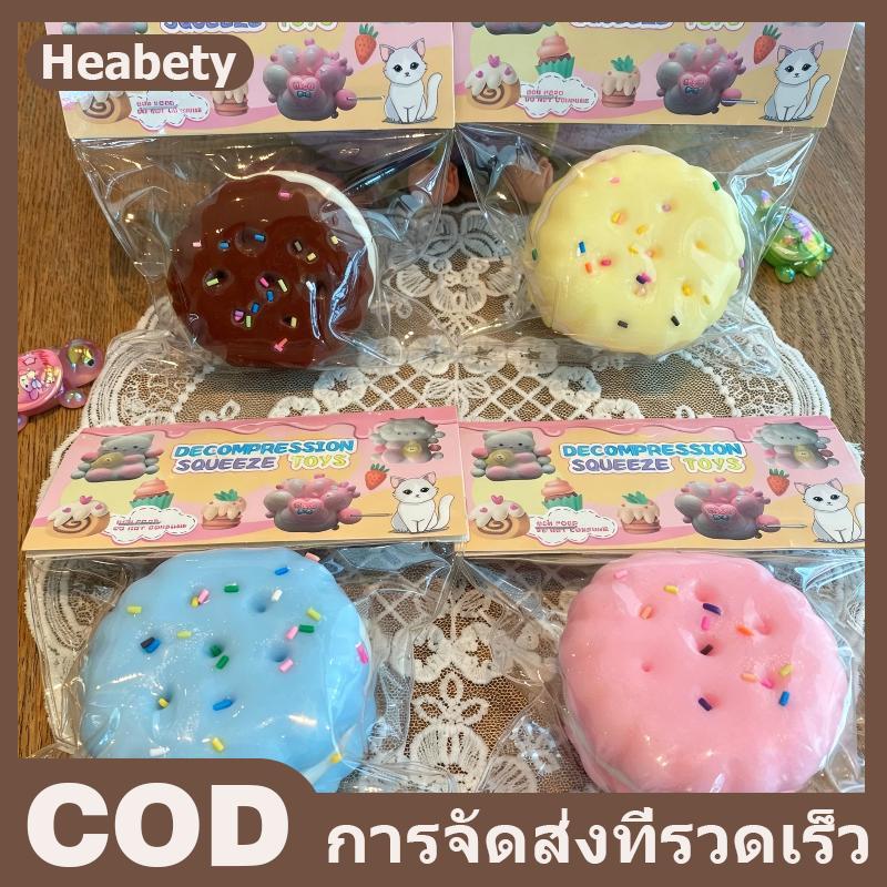 Heabety ของเล่นบีบบีบบีบบีบบีบครีมแซนวิชสุดน่ารักทนทานปราศจากสาร BPA คลายความเครียดสำหรับทุกวัย ราคา 29 บาท*ส่งฟรี