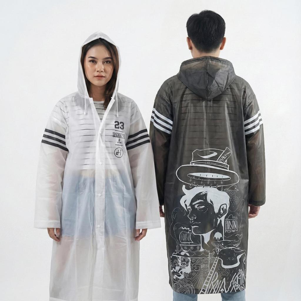 Character Poncho Raincoat Adult Raincoat Allsize Eva Material Anti-Tear 5911 Harga 35,800 rupiah*Gratis Ongkir