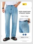 Quần Jeans Nam YODY Straight Denim – Urban Indigo TRA MCJE26A004