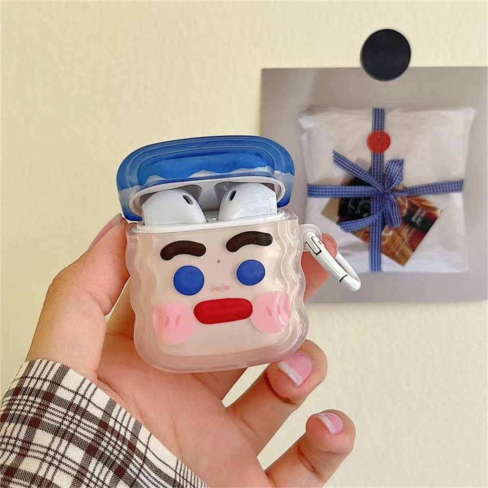 1SET Earphone Protective Cover Protective Sleeve Cartoon For Airpods