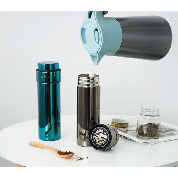 Bình Giữ Nhiệt LocknLock VIP Timbler LHC4289, Dung Tích 480ml, 3 Màu, Có Khay Lọc Trà