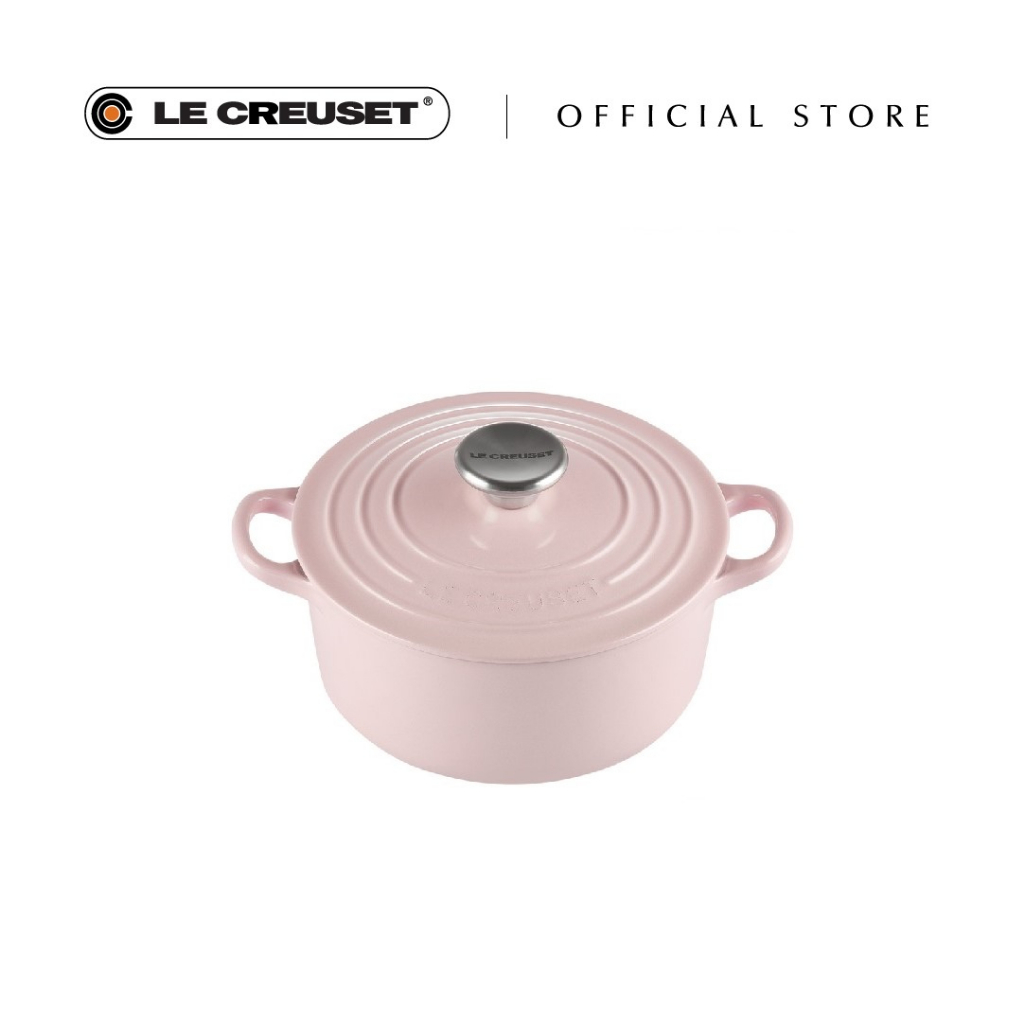 Le Creuset Round French Oven Classic Range 24cm - Chiffon Pink