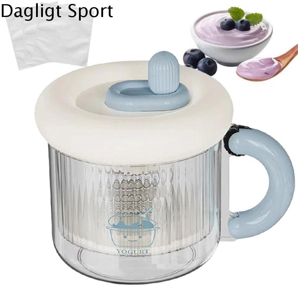 DAGLIGT Lưới mịn Dụng cụ lọc sữa chua Hy Lạp Có thể tái sử dụng Có thể giặt được Máy tách whey Cấp thực phẩm với lưới lọc Máy làm sữa chua đặc Nhà bếp