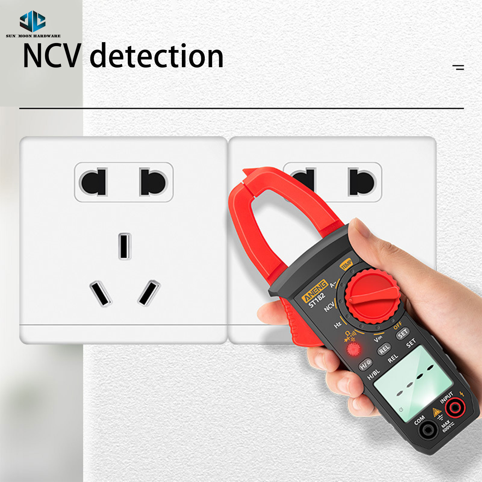 Kỹ thuật số tự động Túi kẹp Meter auto-khác nhau, Điện áp & hiện tại Đo Đo dòng điện công cụ