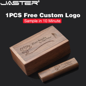 JASTER Custom Logo USB Flash Drives - Various Capacities Available