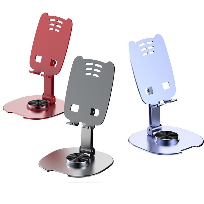 Giá đỡ điện thoại X9 đế xoay kim loại-xoay 360 độ
