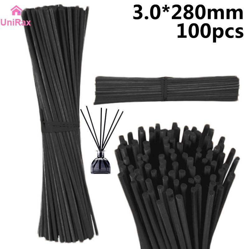 【Unirax】 100 chiếc Máy khuếch tán thanh sậy mây phụ kiện gỗ thực vật tự nhiên tại nhà 【hàng có sẵn】