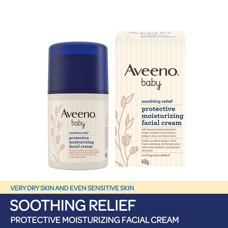 AVEENO Baby Soothing Relief Protective Moisturizing Facial Cream 48g
