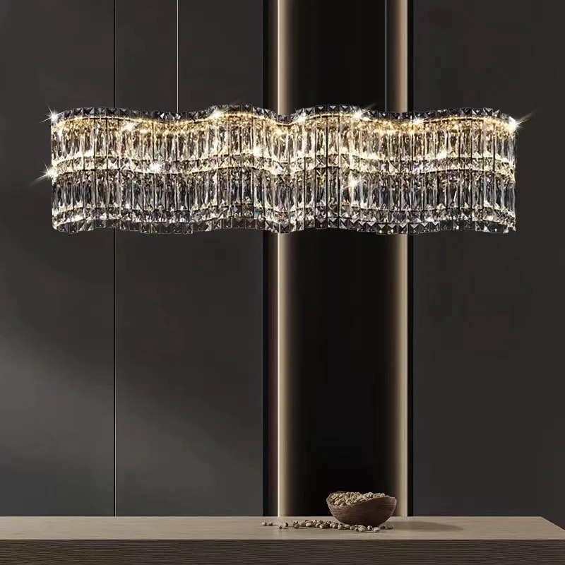 Trang trí nội thất Chandelier,Phòng khách pha lê sang trọng Chandelier,Nhà hàng Chandelier,Đèn trần,Chiếu sáng nội thất,, Đèn sang trọng cao cấp Đèn trần