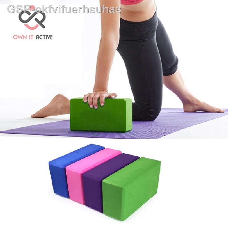 Blocos de ioga eva tijolos espuma para exercício em casa fitness saúde