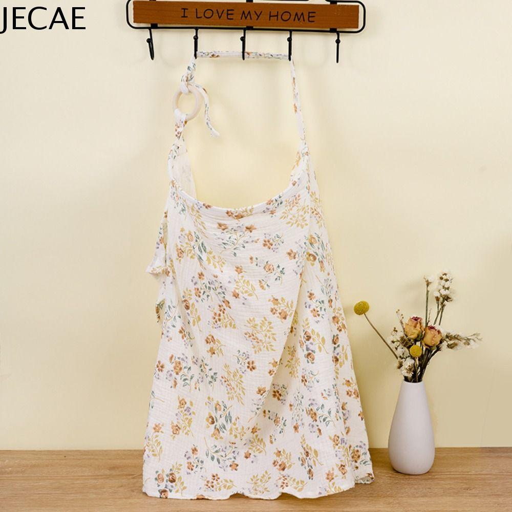 JECAE Bông Khăn che cho con bú Cầu Vồng Màu trơn Áo choàng cho con bú Dễ thương Gấu Tạp dề cho con bú Ngoài trời