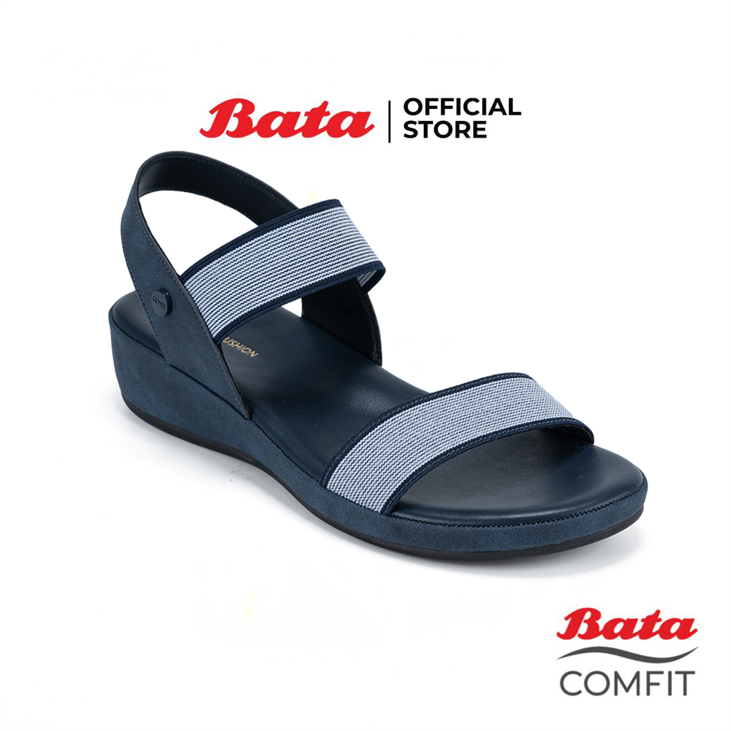 Bata บาจา Comfit รองเท้าเพื่อสุขภาพแบบรัดส้น สำหรับผู้หญิง รุ่น ADRINA 8 สีกรมท่า 6019181 สีชมพู 6015181 ราคา 799 บาท*ส่งฟรี