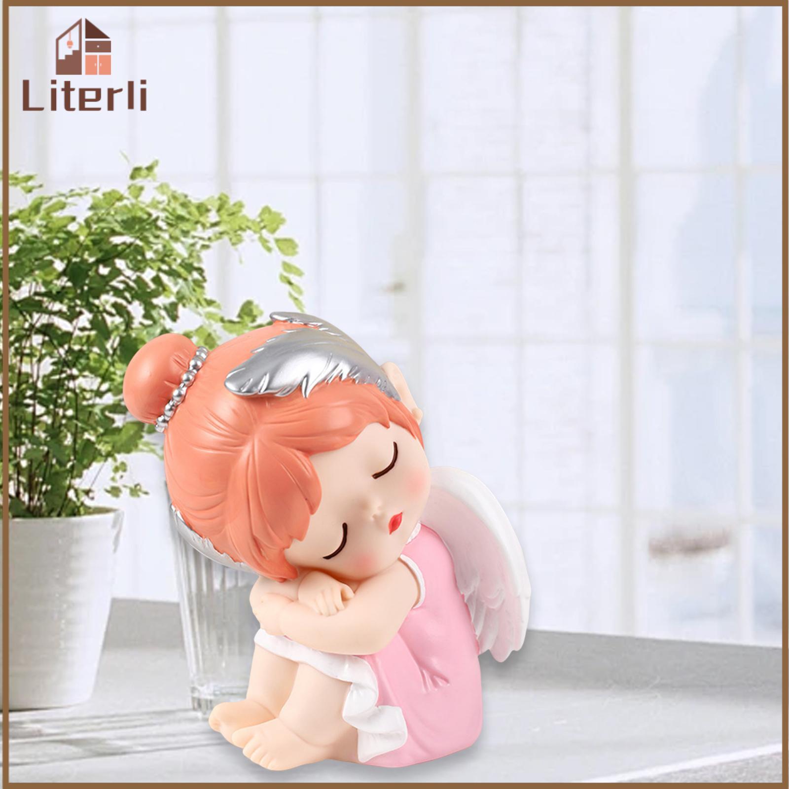 Baoblaze Girl Angel Cute Piggy Bank Kids Saving Pot for Children's Room Keepsake ราคา 2,799 บาท*ส่งฟรี