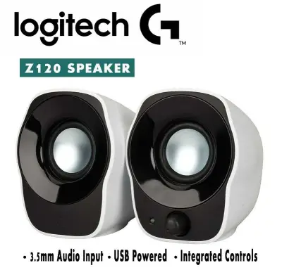 Logitech Z120 USB Powered Stereo Speakers 980-000514