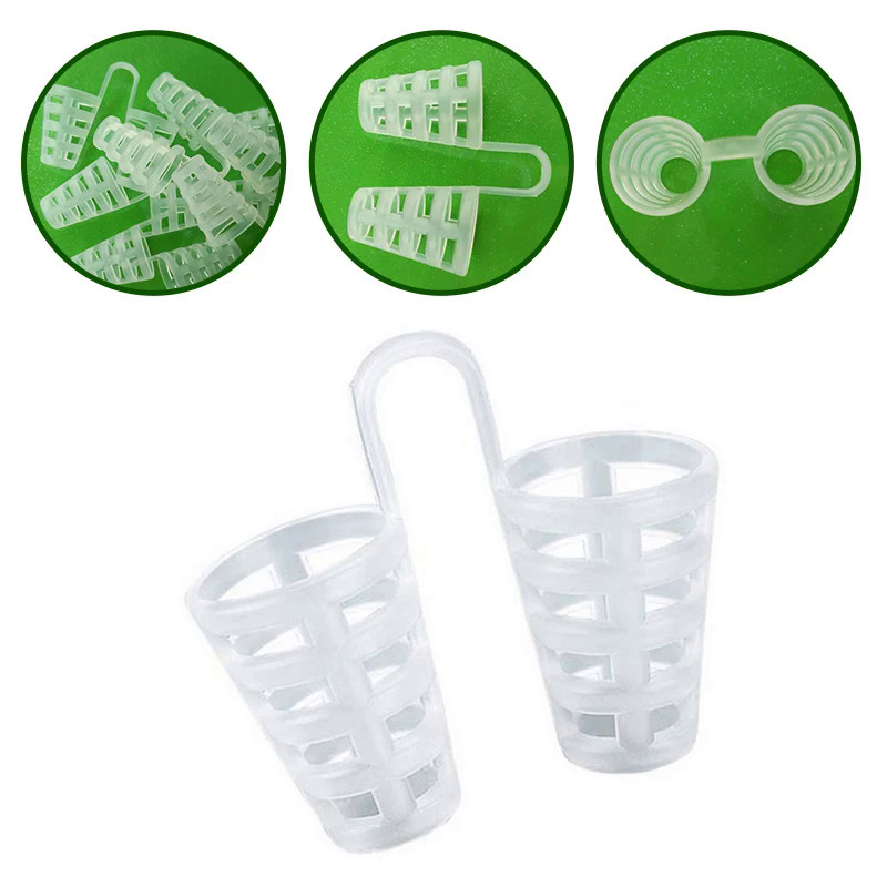 Nostril Opener Hollow Out Stop Snoring SiliconeNose Breathing Inserts Prevent Snoring Reduce Nasal Congestion Difficulty