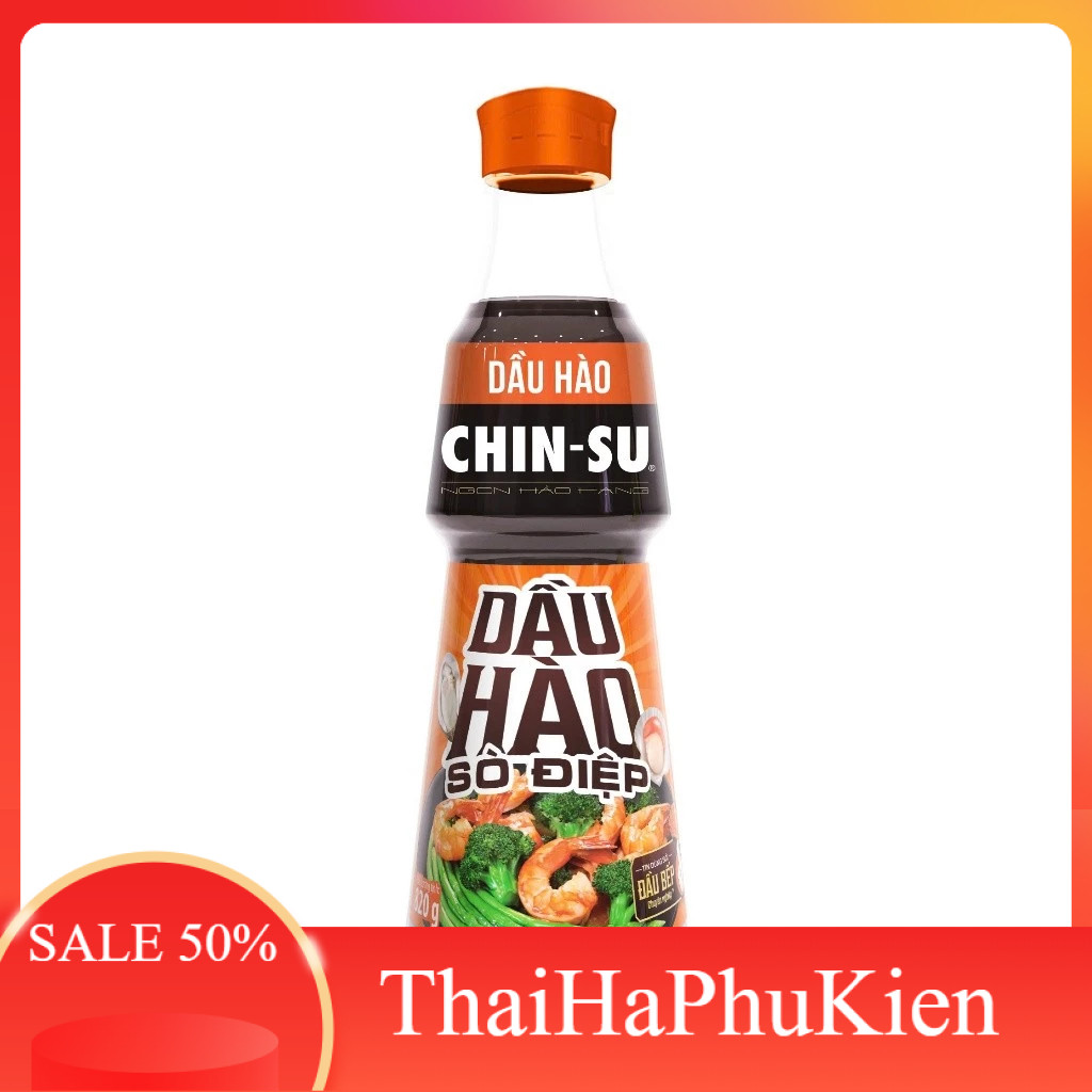 Dầu hào Chin-Su sò điệp - chai X 820gr