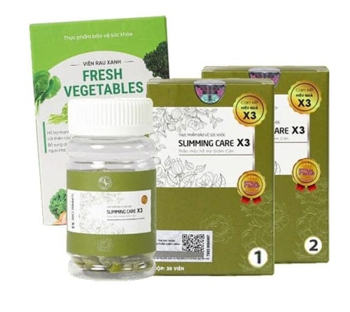Giam cân x3 - tặng detox bơ cam