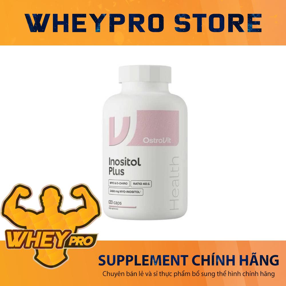 OstroVit Inositol Plus Hộp 120 Viên - Hỗ Trợ Cải Thiện Buồng Trứng Đa Nang (PCOS) Cho Phái Đẹp
