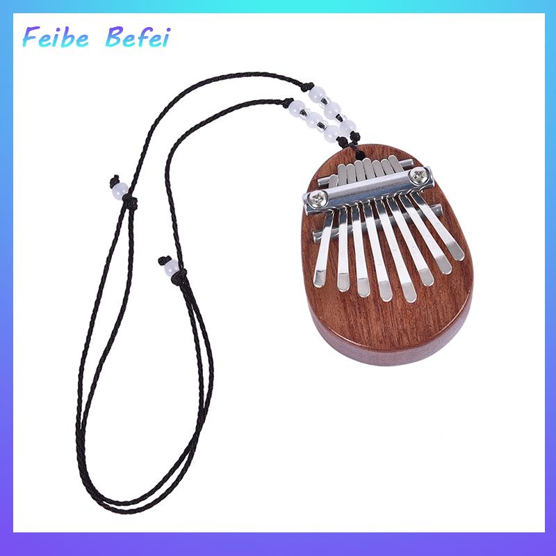 [Feibe Befei] Đàn kalimba Mini Đàn Piano ngón tay 8 phím âm thanh tuyệt vời Bàn phím ngón tay nhạc cụ