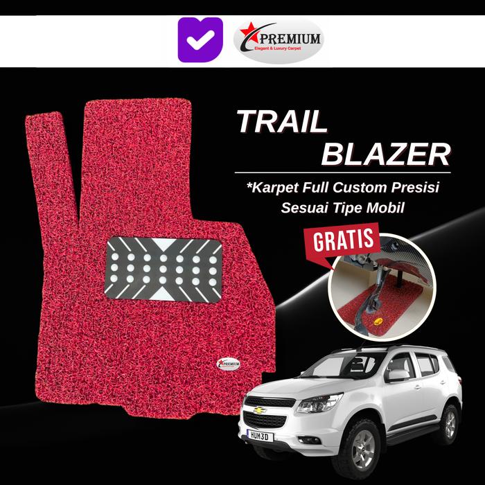 KARPET MOBIL MIE PREMIUM ALL NEW TRAILBLAZER NON BAGASI 1 WARNA -RM3 Variasi Harga 1,171,857 rupiah*Gratis Ongkir