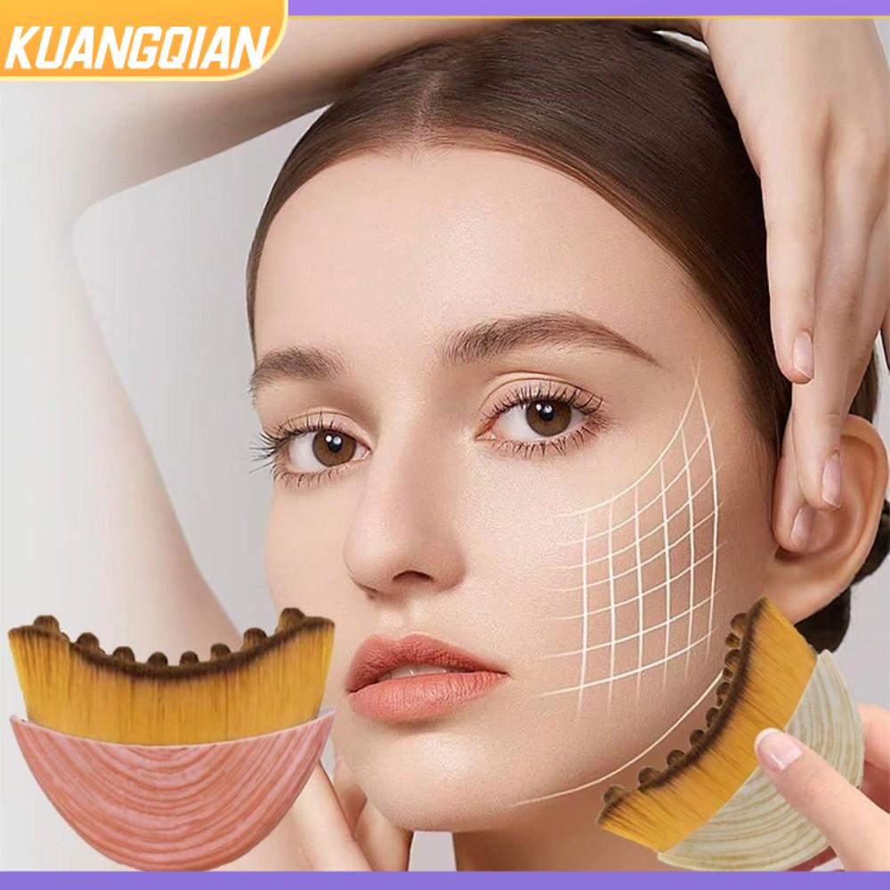 KUANGQIAN Di động Cọ tạo đường nét khuôn  bằng phương pháp dẫn lưu bạch huyết Có hộp Đa chức năng Máy massage tạo đường nét cho vùng hàm  Giảm bọng mắt vùng cằm Máy massage dẫn lưu bạch huyết cho