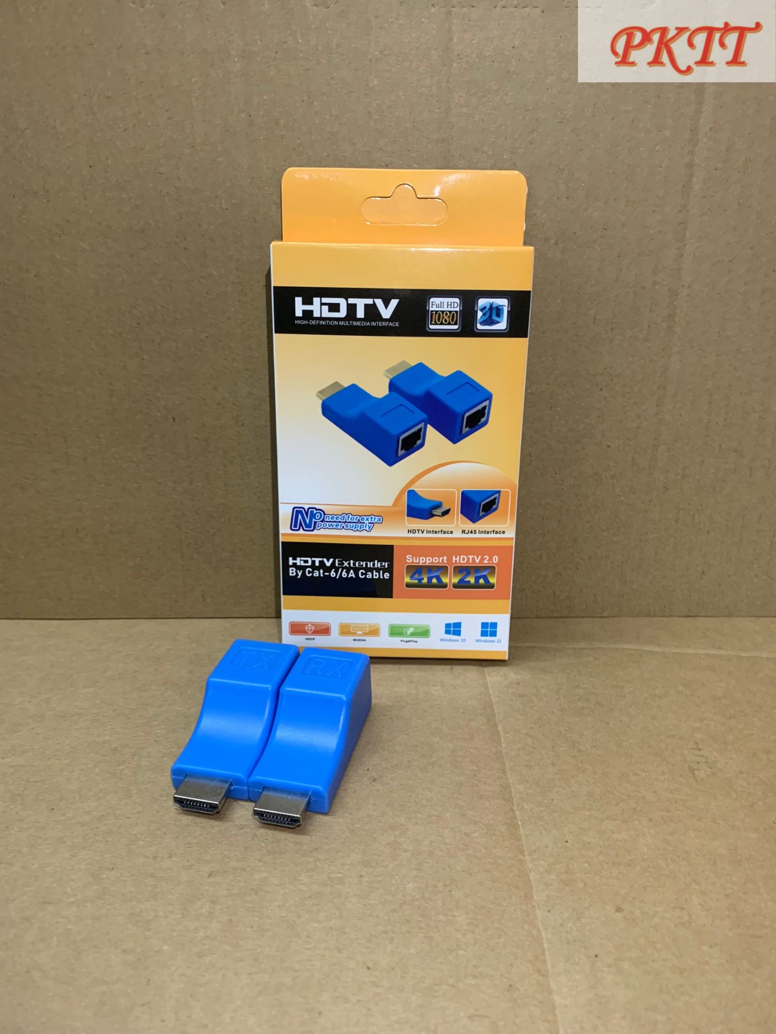 [Chính hãng] [Có bảo hành] [Ảnh thật] Bộ Kéo Dài HDMI Sang Lan 2 đầu 30M