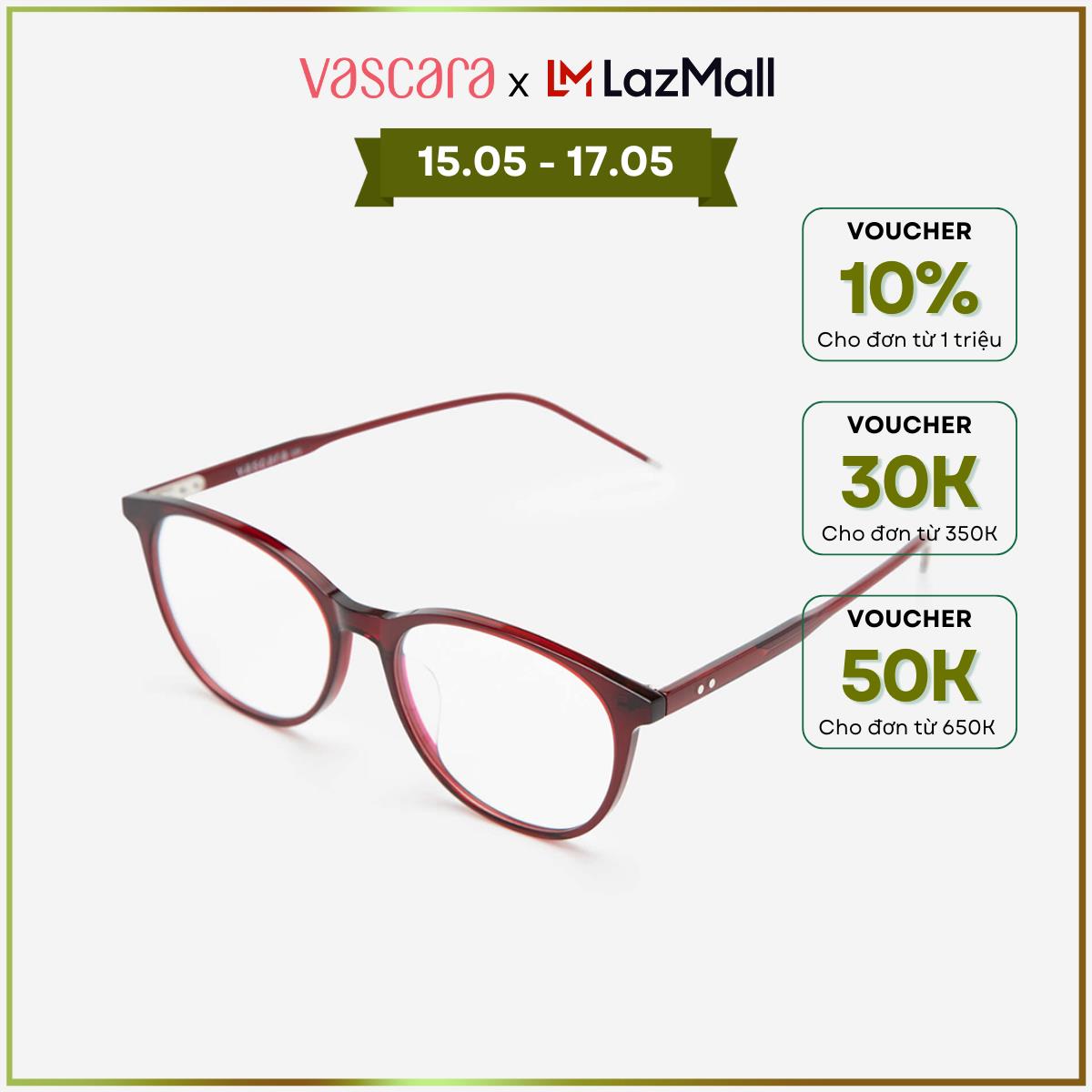 [Voucher 10% | 15.05 - 17.05] Vascara Kính Mắt Hình Tròn Thanh Lịch - ROU 0039