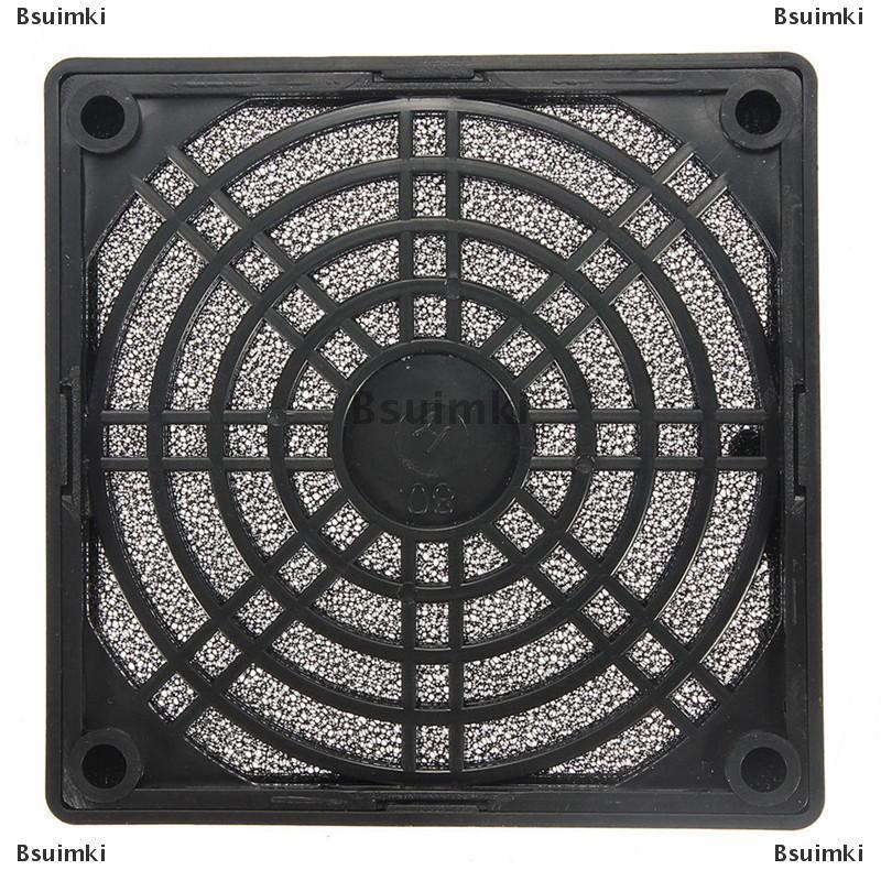 [COD] Bsuimki Chống bụi 80mm trường hợp quạt bụi lọc bảo vệ nướng Bảo vệ Bìa PC máy tính