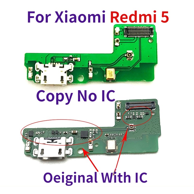 redmi 5 charging board