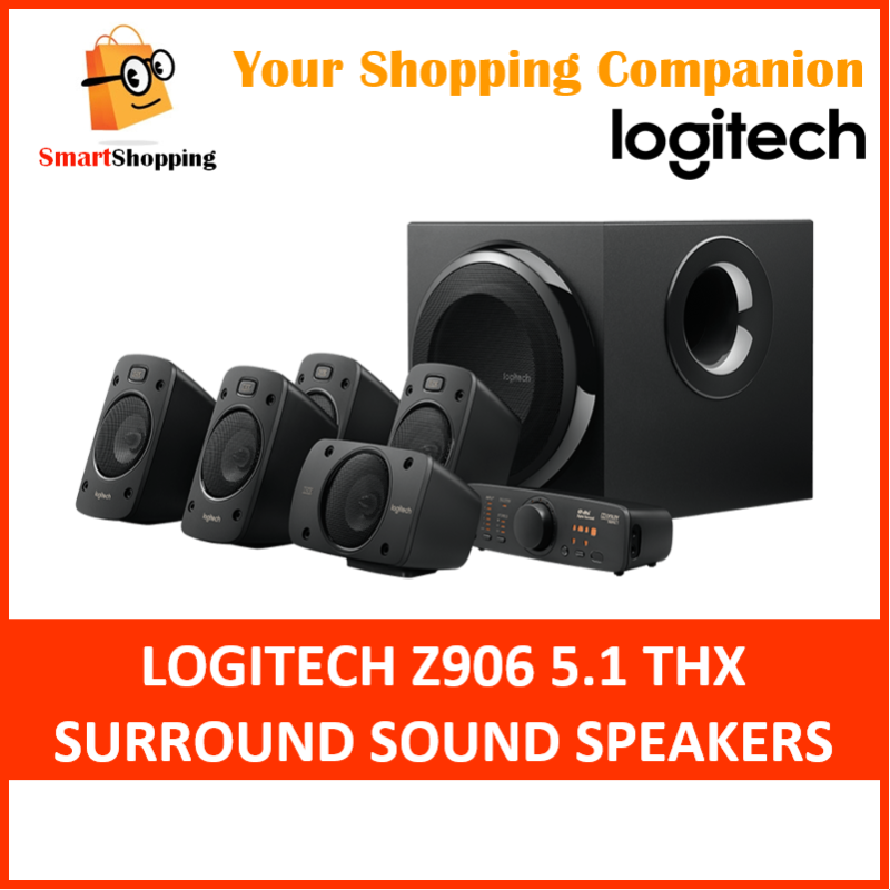 (Original) Logitech Z906 Speaker System 5.1 Surround System THX 2 Years SG Warranty 980-000468 Singapore