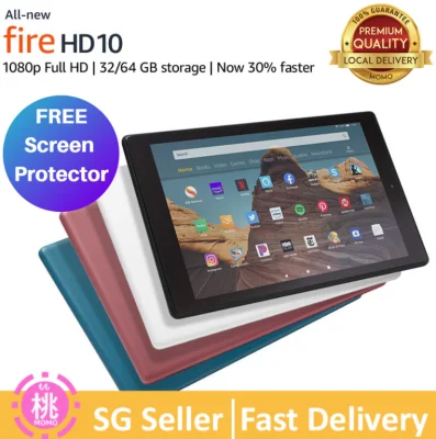 All New Fire HD 10 Tablet (10.1", 1080p Full HD Display)