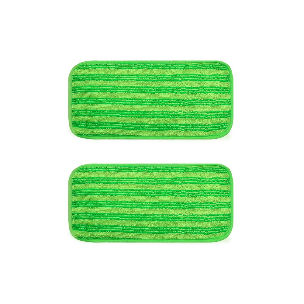 SQUAD 2 pieces Đa năng Khăn lau microfiber Thấm hút Có thể giặt Miếng lau nhà tái sử dụng Chổi lau nhà Giặt ủi ướt và khô Bộ thay thế đệm sàn Vệ sinh gia đình - 4