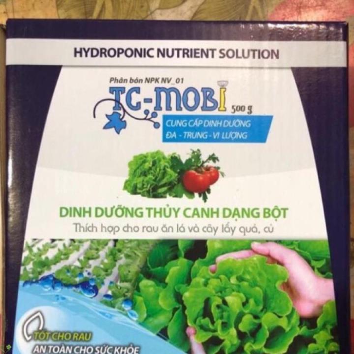 Dung dịch thủy canh dạng bột tc mobi gói 500g - hiệu quả tốt