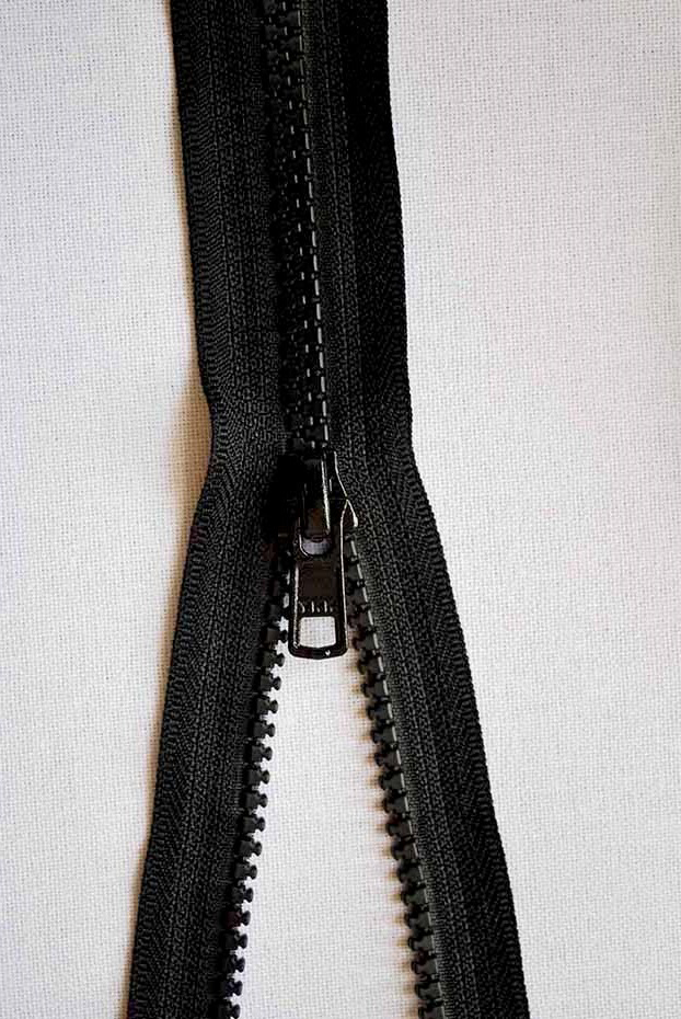 Resleting Jaket YKK Vislon Plastik Kasar 60 65 70 75 Cm VSOR 56