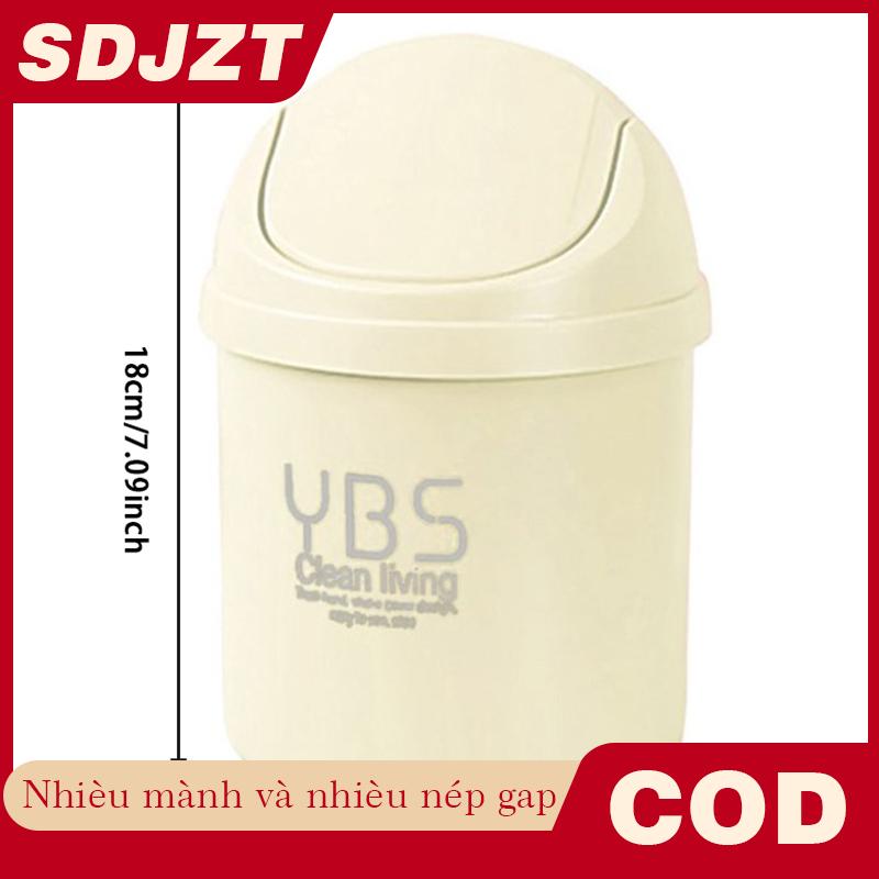 SDJZT Máy Tính Để Bàn Mini Chất Thải Bin Nhỏ Thùng Rác Có Thể Hộ Gia Đình Với Thùng Bàn Lưu Trữ