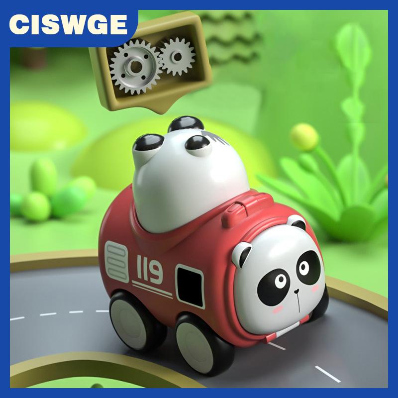 CISWGE 1 Piece phim hoạt hình PET Styling Báo Chí quán tính coasting chàng trai và cô gái trẻ em Đồ chơi xe vui trẻ em Báo Chí động vật đồ chơi giáo dục