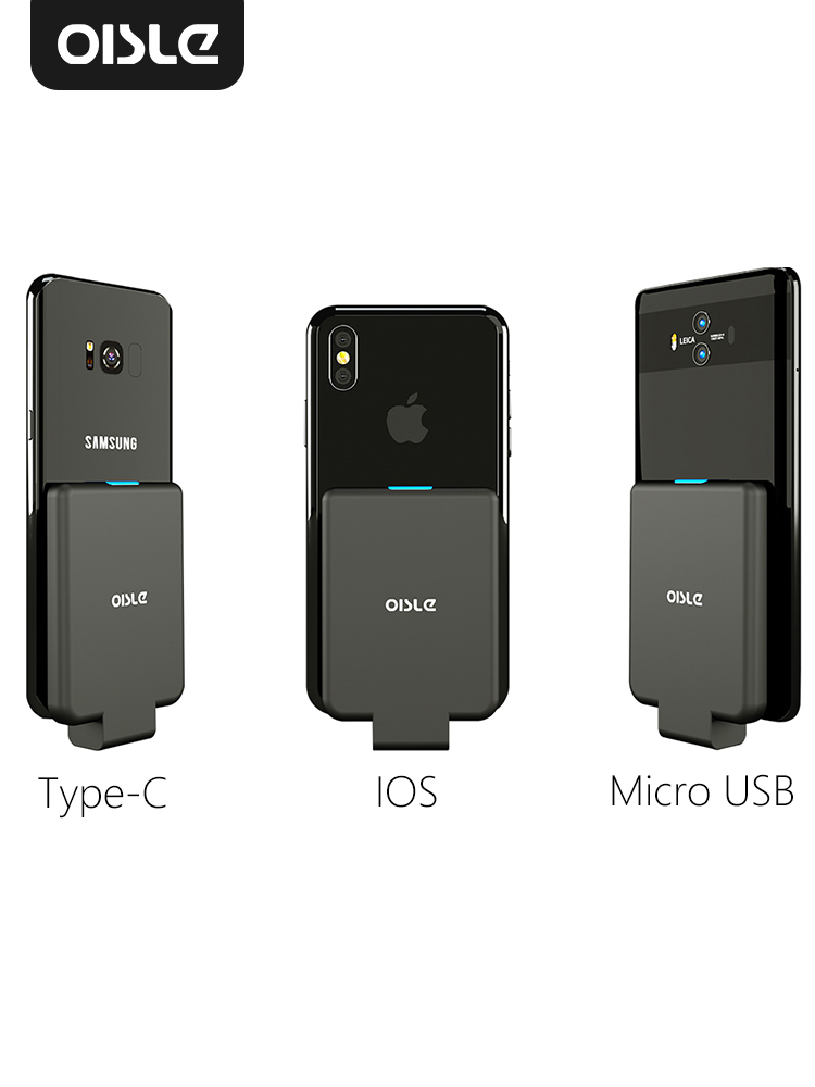 Oisle sạc dự phòng Mini Xách Tay Bên Ngoài sạc nhanh Phụ Tùng Pin Nghèo Nghèo Ngân Hàng Cho Iphone 12/13/15 Pro/Samsung/Redmi/Huawei sạc dự phòng