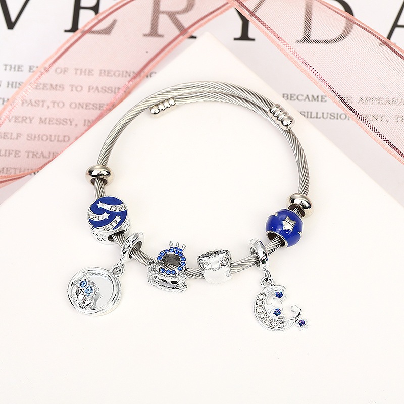 Lắc tay pandora - Vòng tay charm Bầu trời đêm