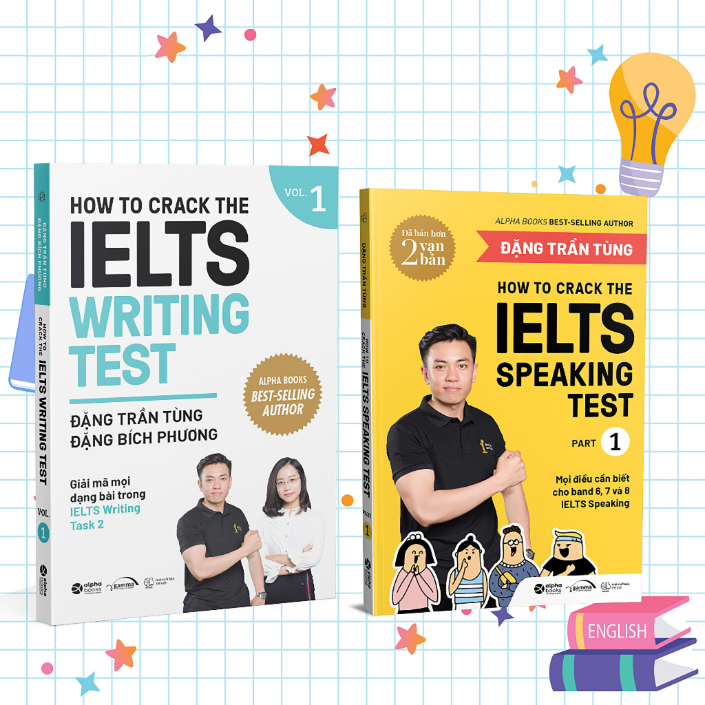 Sách - Combo How To Crack The IELTS Writing Test Vol.1 + How To Crack The