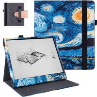 【Top Selling Item】 Stand Case For 10.3 Onyx Boox Note Air2/boox Note Air2 Plus - Pu Sleeve Cover With Hand Strap/auto Sleep/wake