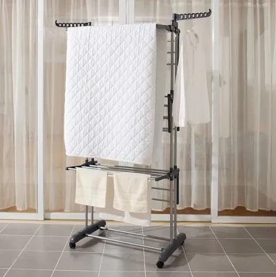 3 Tiers Foldable Laundry Rack/ Clothes Drying Rack