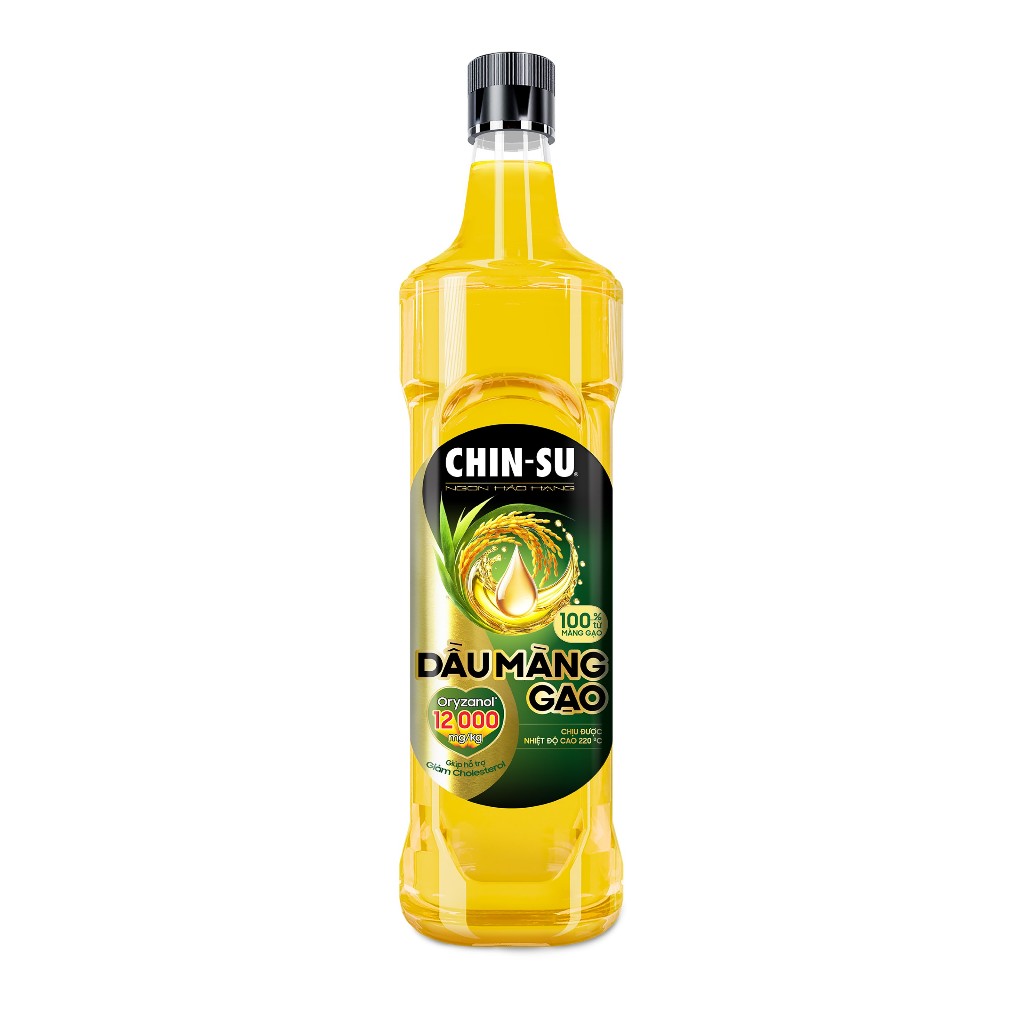 CHINSU Chai 750ml -- DẦU MÀNG GẠO MASAN Rice Oil