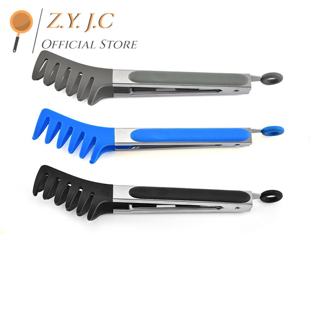 MAREING Salad Non-Stick Barbecue Clamp Pasta Bread Spaghetti Clip Noodle Tong Kitchen Tool Cooking Utensils ราคา 74 บาท*ส่งฟรี