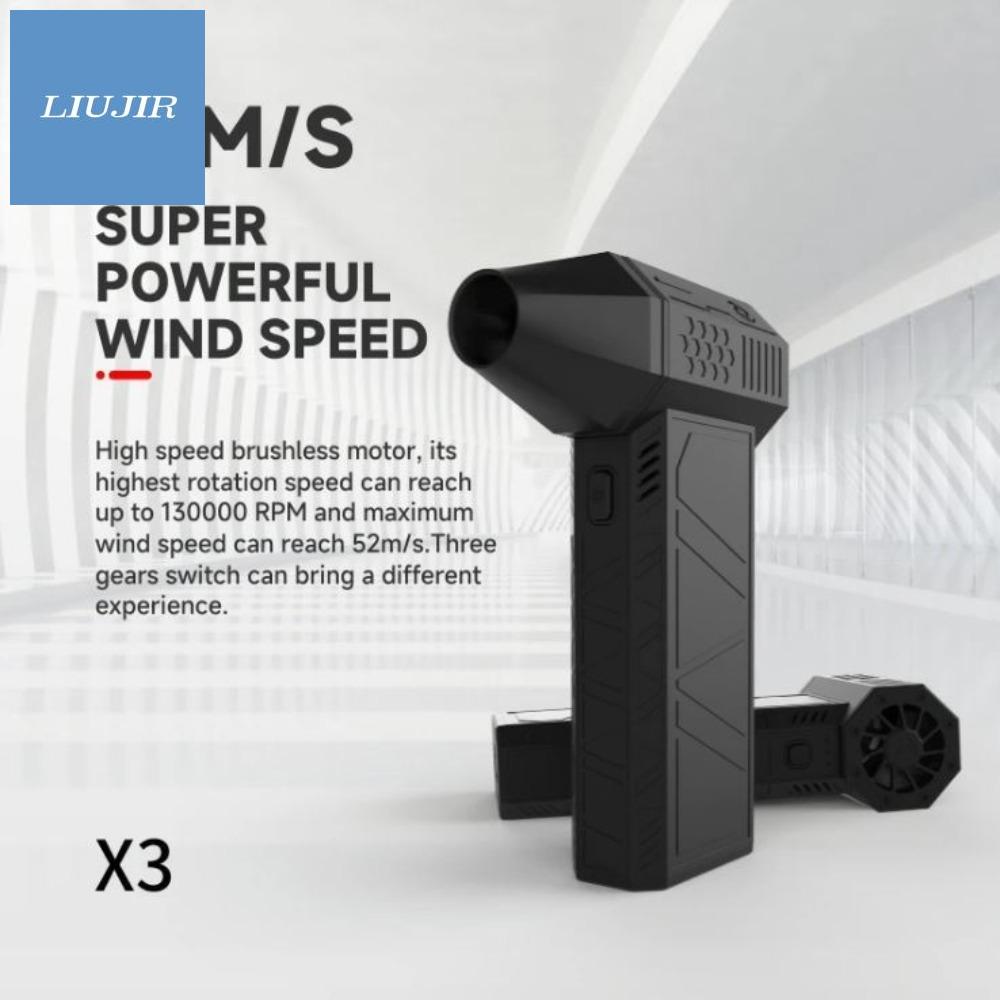 LIUJIR Bàn phím máy tính Quạt phản lực Turbo Mini bạo lực Lon tái sử dụng Máy hút bụi khí nén Quạt ống cao tốc Quạt dòng chảy xuyên Vệ sinh điện tử Máy thổi khô có thể điều chỉnh 3 bánh Ngoài trời