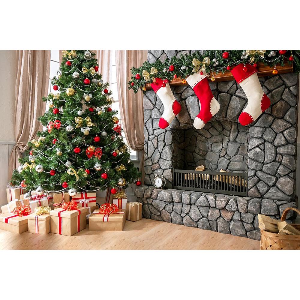 Tranh Vải Giáng Sinh Treo Tường, Thảm Vải Noel Treo Tường Trang Trí Phòng Khách Nhà Cửa