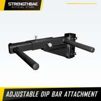 Dip Bar Adjustable Attachment STRENGTHBAE Dipping Dips Parallete Streetlifting Weighted Calisthenic Kalistenik