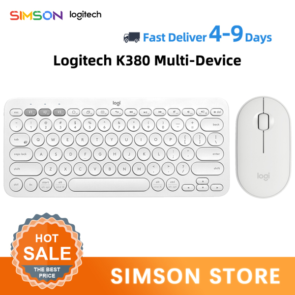 Logitech K380 Slim Multi-Device Bluetooth Keyboard For Windows MacOS Android iOS Line Friends collaboration Hello Kitty Cony Rabbit BrownBear Singapore