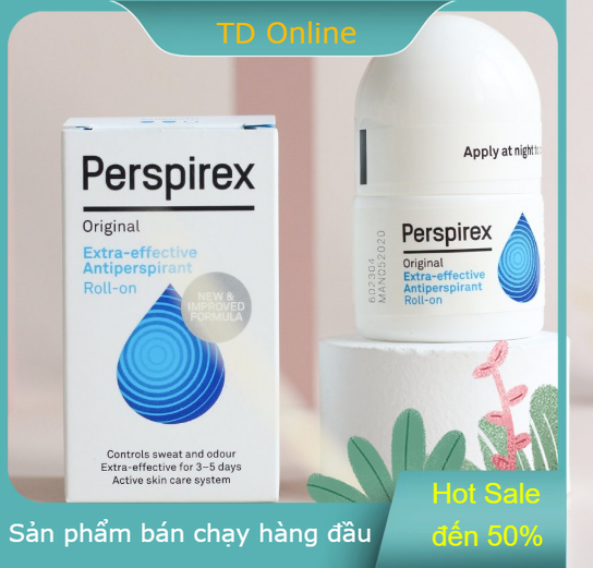 Lăn khử mùi perspirex cho mọi loại da từ nặng tới nhẹ 20ml